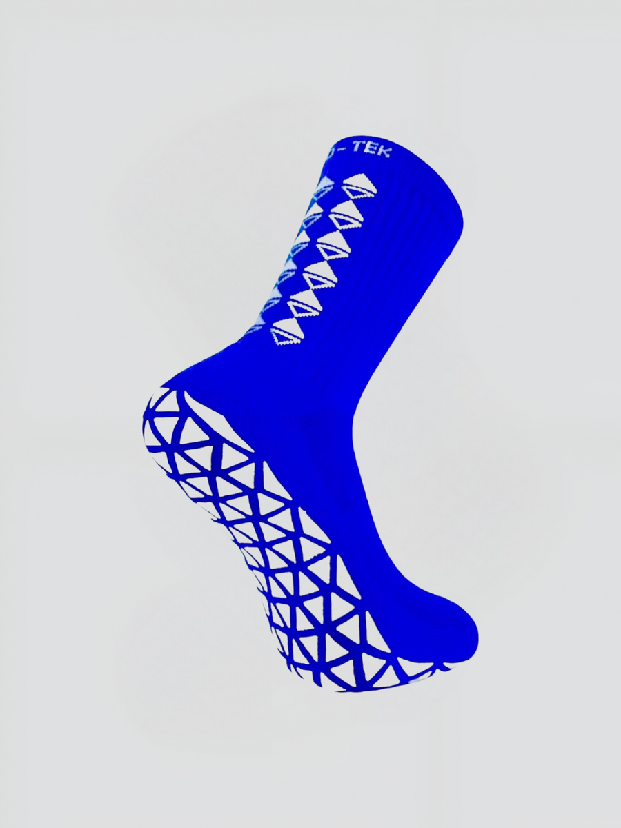 GRIP SOCKS MIDCALF LENGTH BLUE