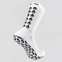 GRIP SOCKS MIDCALF LENGTH WHITE