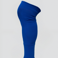 Blue Shin Guard Sock Sleeves