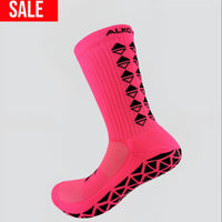 NEON PINK GRIP SOCKS