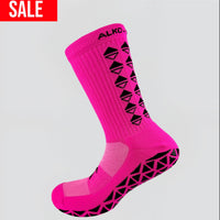 NEON PINK GRIP SOCKS