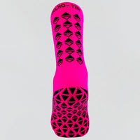 NEON PINK GRIP SOCKS