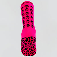 NEON PINK GRIP SOCKS