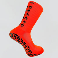 NEON PINK GRIP SOCKS