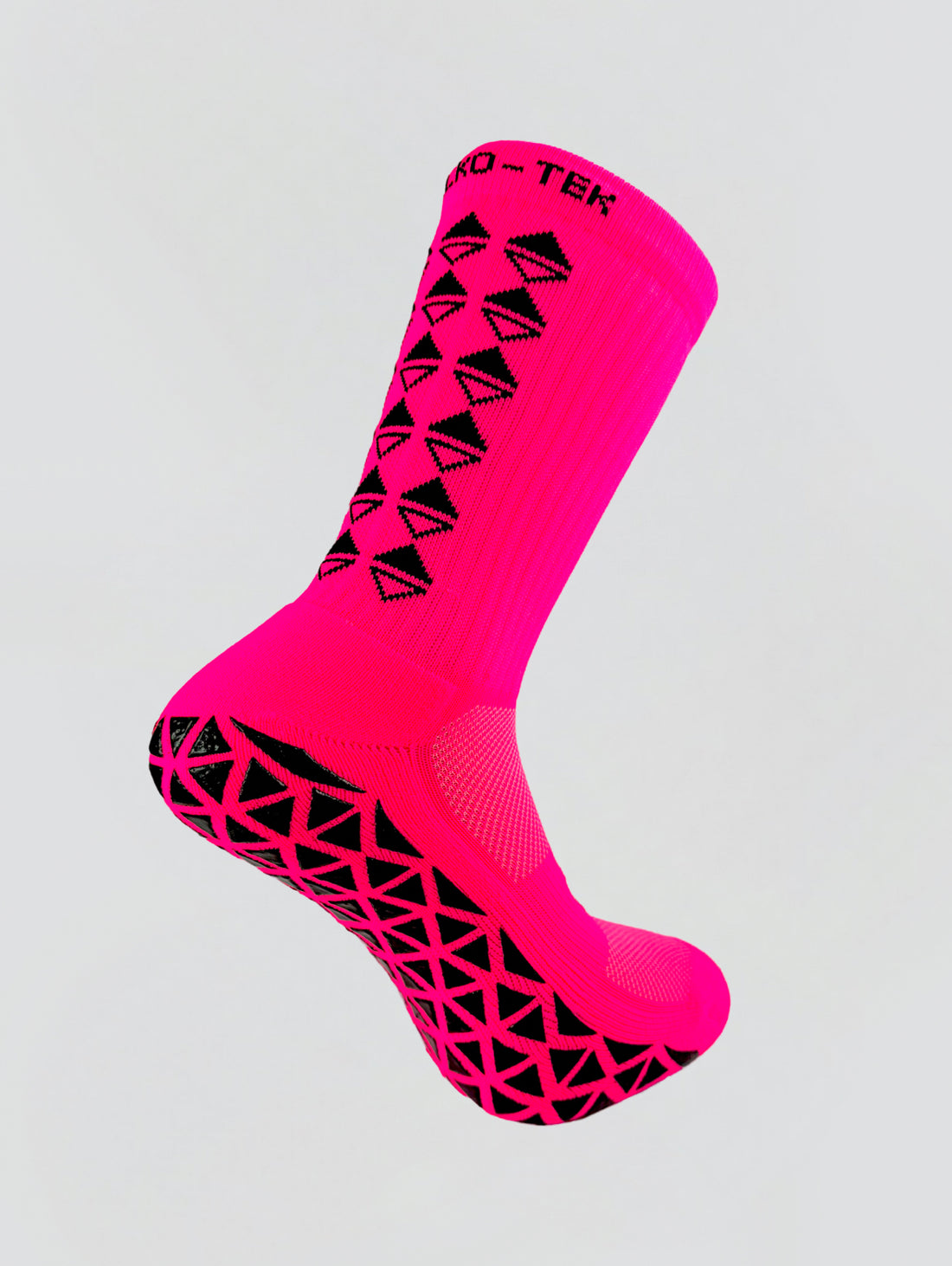 NEON PINK GRIP SOCKS