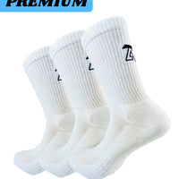 PREMIUM CREW SOCKS - 3 PAIRS