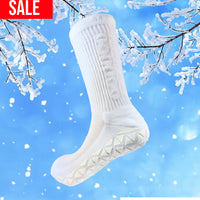 GRIP SOCKS MIDCALF LENGTH WHITE