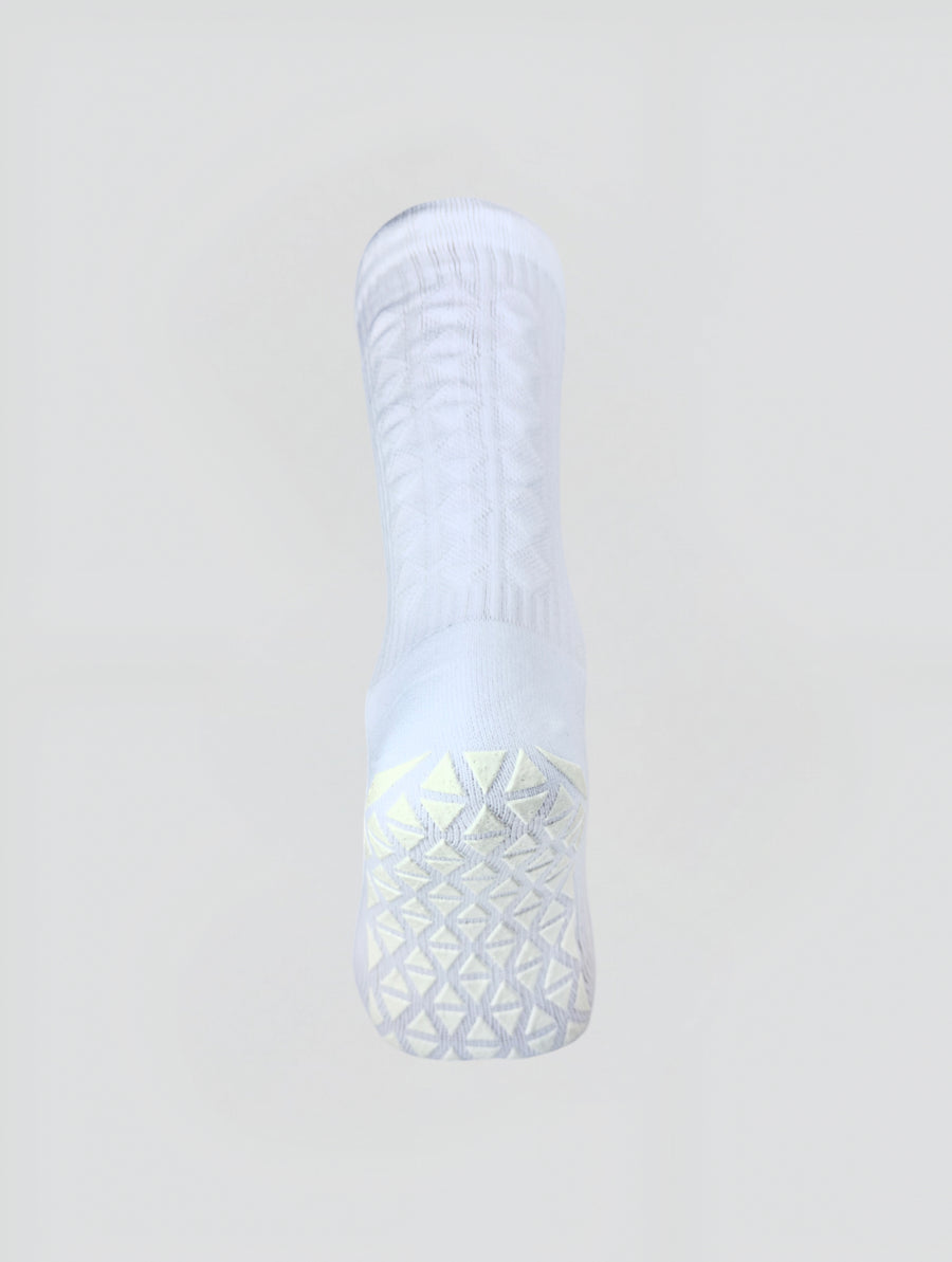 WHITEOUT GRIP SOCKS MIDCALF LENGTH