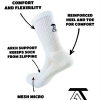 PREMIUM CREW SOCKS - 3 PAIRS